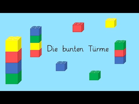 "Die bunten Türme" - Möglichkeiten für verschiedene Reihenfolgen