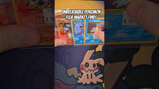 UNBELIEVABLE flea market Pokemon find! #pokemon #pokemontcg #pokemoncards #pokemoncollection