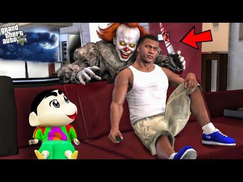 Franklin Finally Killed Pennywise In Los Santos || Gta 5