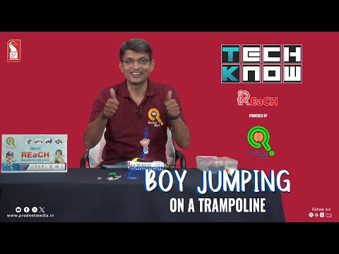 Boy jumping on a trampoline | Tech Know ‘REaCH’ | Robotics | 150924