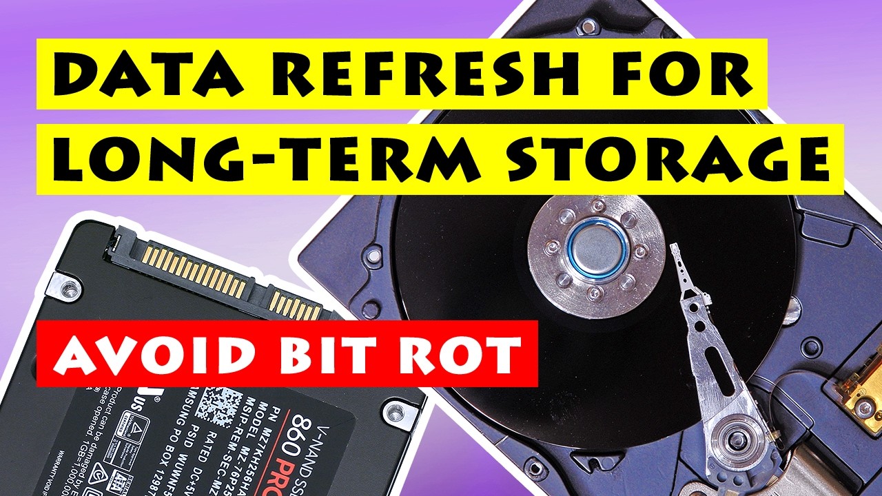 Data Refresh for Long-Term Storage