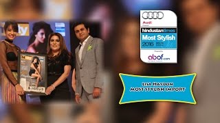 Lisa Haydon MOST STYLISH IMPORT ● Hindustan Times Most Stylish 2016 Delhi