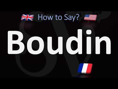 How to Pronounce Boudin? (CORRECTLY) | English & French Pronunciation