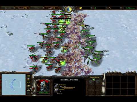 (Comment Request) 50 Headhunter (No Berserker) vs 33 Dryad (100 Food) Fully Upgrade 1080p