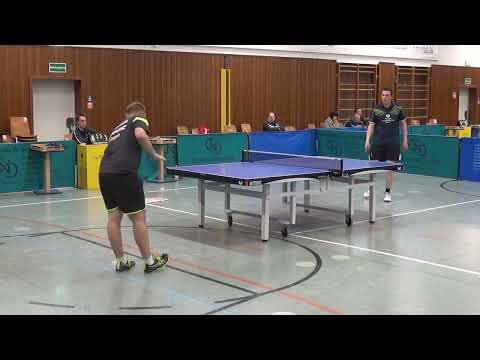 Engert vs Socher 20220430 SB Versbach 3 vs TTC Rugendorf Relegation Table Tennis Stativ 14