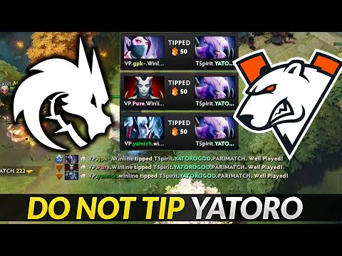SPIRIT vs VP - DO NOT TIP YATORO TOO SOON