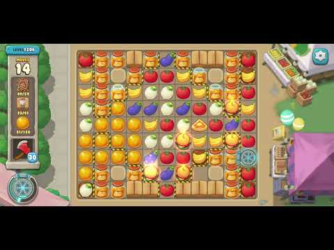 We Bare Bears Match3 Repairs Level 1206 - No Boosters