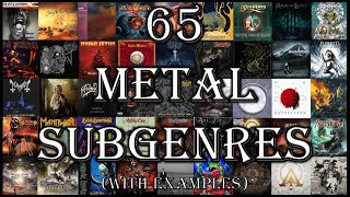 Download lagu 65 Metal Subgenres With Examples mp3 Download lagu 65 Metal Subgenres With Examples mp3