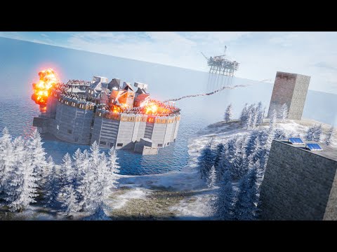 A SOLO's INSANE FORCE WIPE (1v7 Raid Defense) - Rust Movie