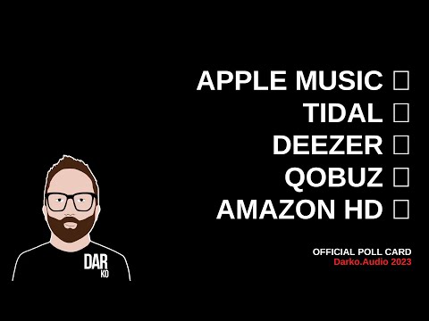 APPLE MUSIC, TIDAL or QOBUZ? The MOST POPULAR 'audiophile' streaming service (AS VOTED BY YOU 🫵🏻)