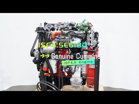 ISF4.5E6180 Euro 6 Emission ISB4.5E6180 134kw@2300rpm CPL4736 ISBe4.5 #cumminsengine #cummins