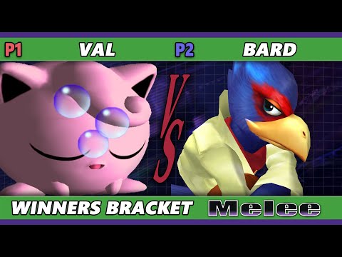S@X 471 - Val (Jigglypuff) Vs. Bard (Falco) Smash Melee - SSBM