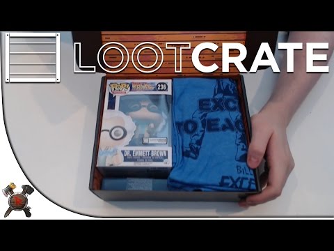 Lootcrate Unboxing - "Time" October 2015