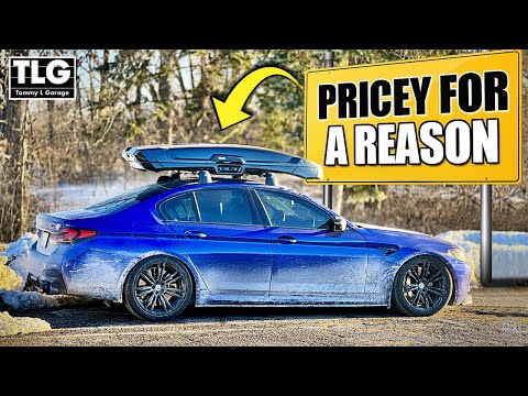 Thule Vector Alpine Roof Box on a BMW M5: Install DIY and Review
