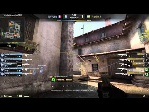 CS:GO EnVyUs V FlipSid3 Inferno Game Show CS:GO League Season 2