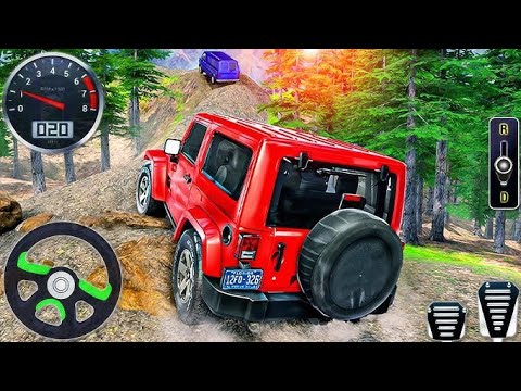 4x4 Offroad Jeep Driving Simulator 3D - Drive SUV 4x4 jeep Offroad Game - Android GamePlay