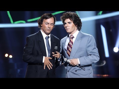 Gemeliers imitan a Julio Iglesias y José Luis Rodríguez "El Puma" en 'Torero' - Tu Cara Me Suena