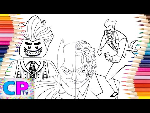 Batman and Joker Coloring Pages/Superhero vs Villain Coloring Pages/Syn Cole - Gizmo [NCS Release]