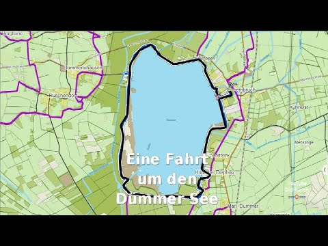 Fahrradtour Eine Rundfahrt um den Dümmer See im Landkreis Diepholz ab Lembruch über Hüde - Olgahafen