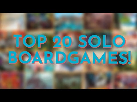 Meine Top 20 Solo-Brettspiele aller Zeiten!