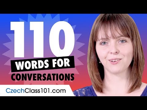 110 Czech Words For Daily Life Conversations