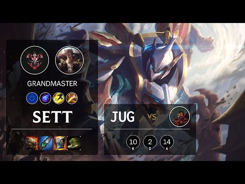 Sett Jungle vs Graves - EUW Grandmaster Patch 10.19