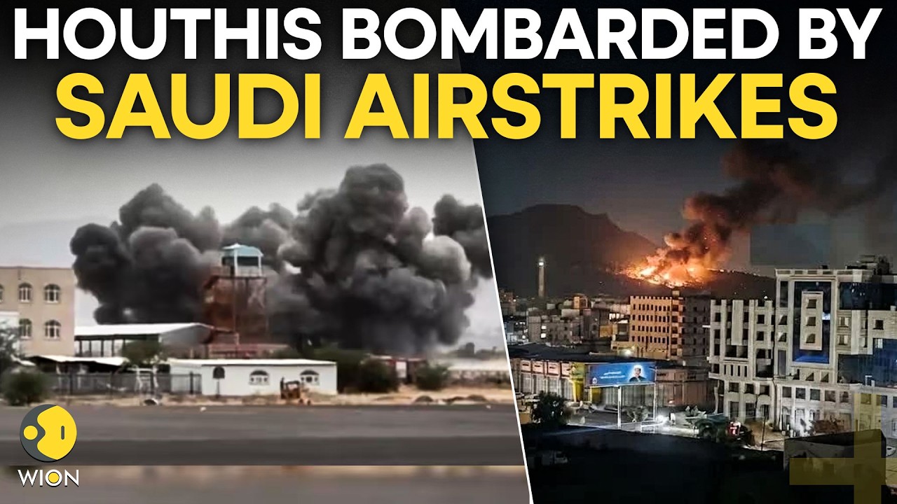 Saudi-Houthi Escalation: Saudi Jets Unleash 47 DEADLY Strikes Across Yemen In Just 24 Hours | WION