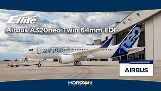 E-flite Airbus A320neo 1.5m EDF AS3X+ SAFE Select BNF Basic
