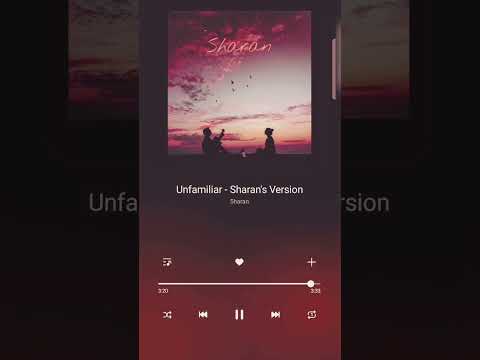 Unfamiliar  - HRVY x Seeb x Goodboys x (Sharan's Version)