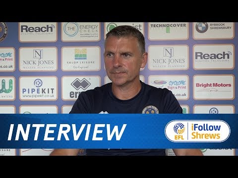 INTERVIEW | John Askey pre AFC Telford - Town TV