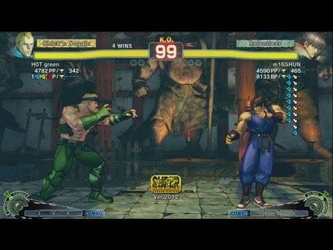 H0T green (Abel) vs m16SHUN (Guy) - AE 2012 Match *1080p*