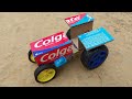 Colgate Box Tractor How To Make Colgate Box Tractor DC Motor With Battery