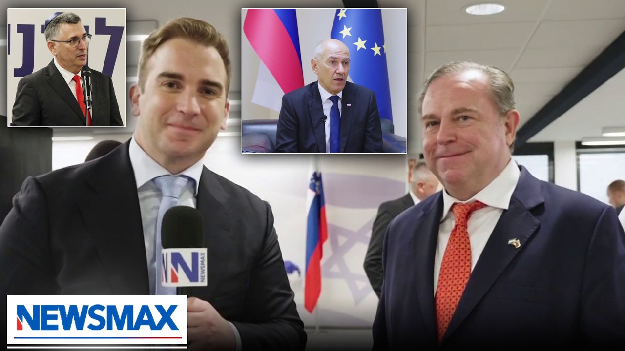 EXCLUSIVE: NEWSMAX attends opening of Israeli Embassy in Slovenia
