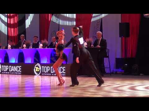 Ronald Kogan Alina Potapova Jive 1/4F WDSF Junior II LA Top Dance Open 2025