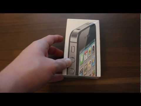 Unboxing - iPhone 4S 16GB Schwarz