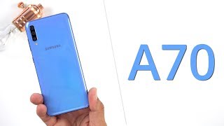 Samsung Galaxy A70 (blau): ausführliches Unboxing, Einrichtung & erster Eindruck | techloupe