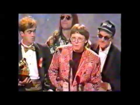 R.E.M. 1992-02-25 - 34th Grammy Awards [Winner of 'Best Pop Performance' for ‘Losing My Religion’]