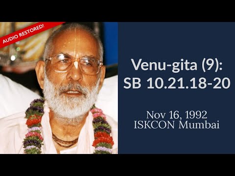 Venu-gita (9): SB 10.21.18-20 - ENGLISH, Audio Restored