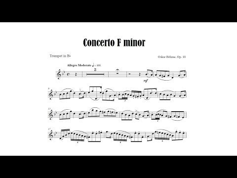 Oskar Böhme: Trumpet Concerto (David Guerrier, trumpet) I