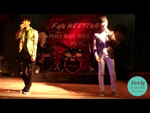 [Fancam] M-Tiful  How Can I Smile (1st Fanmeeting in Vietnam)
