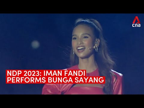 National Day Parade 2023: Iman Fandi performs Bunga Sayang