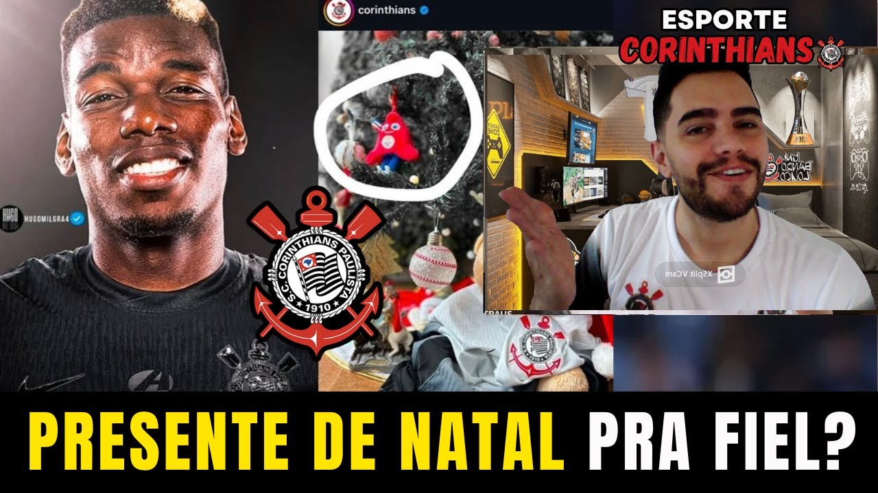 MATERIA ESPECIAL DE NATAL DO TIMÃO! JOVEM PROMESSA SURPREENDE O MUNDO! POGBA E CORINTHIANS CHEGAM Á