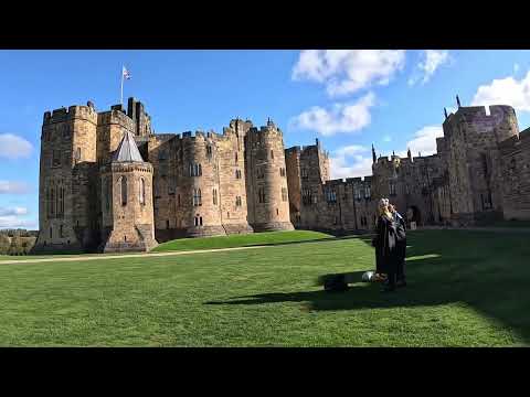 Journey from Newcastle to Alnwick Castle
