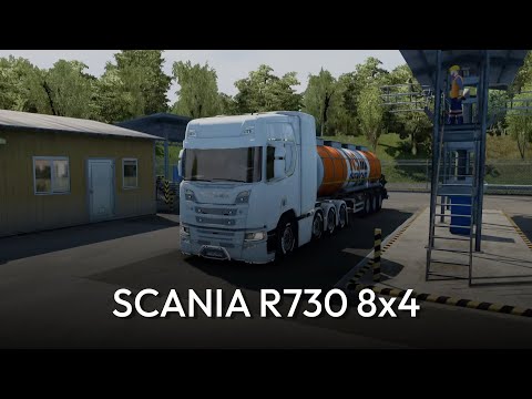 ETS2 | Stockholm - Dresden | Scania R730 8X4 | NoTalking | ASMR
