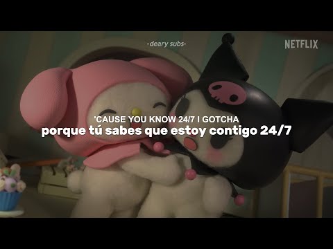 My Melody & Kuromi - Kawaii (Prod. Gen Hoshino) | LE SSERAFIM (Sub español)