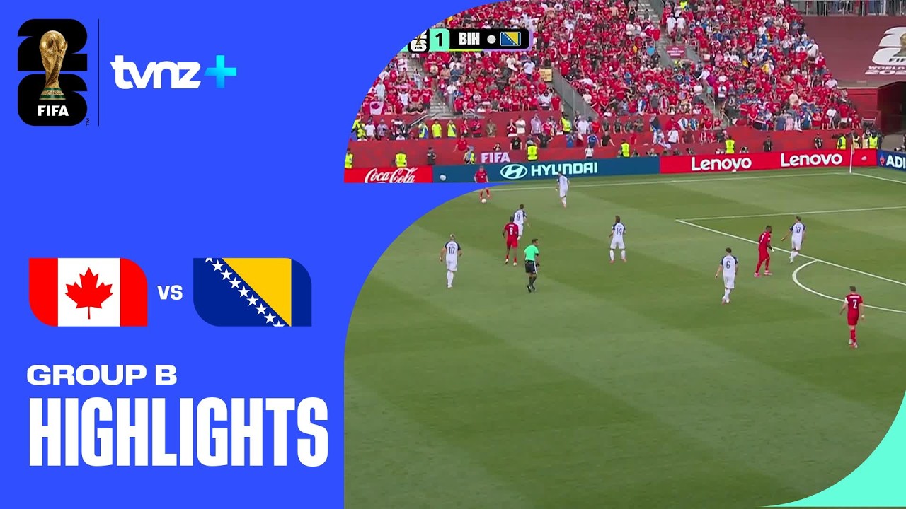 Canada 1-1 Bosnia-Herzegovina FIFA World Cup 2026 Cyle Larin equalizer