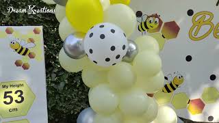 Bumblebee Honey Bee Theme Decor By Team Dream Kreations