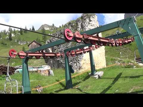 Risalita integrale seggiovia Leitner "Fedare - Averau" - Cortina d'Ampezzo (BL) / Chairlift / 索道