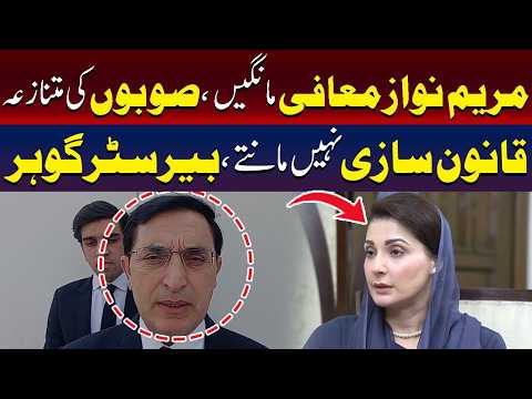 مریم نواز کو بیرسٹر گوہر سے معافی مانگنی چاہیے۔