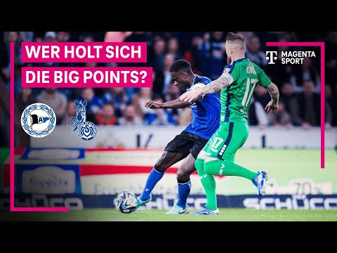 DSC Arminia Bielefeld – MSV Duisburg, Highlights mit Live-Kommentar | 3. Liga | MAGENTA SPORT